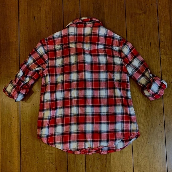 Forever 21 Little/Big Girl’s Flannel Shirt (5-6T) - Picture 4 of 8